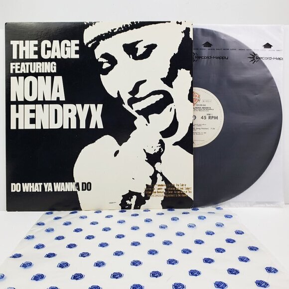 Nona Hendryx Cage Do What Ya Wanna Do Vinyl Promo 0-29969 1982 Single Long Dub - Picture 1 of 11